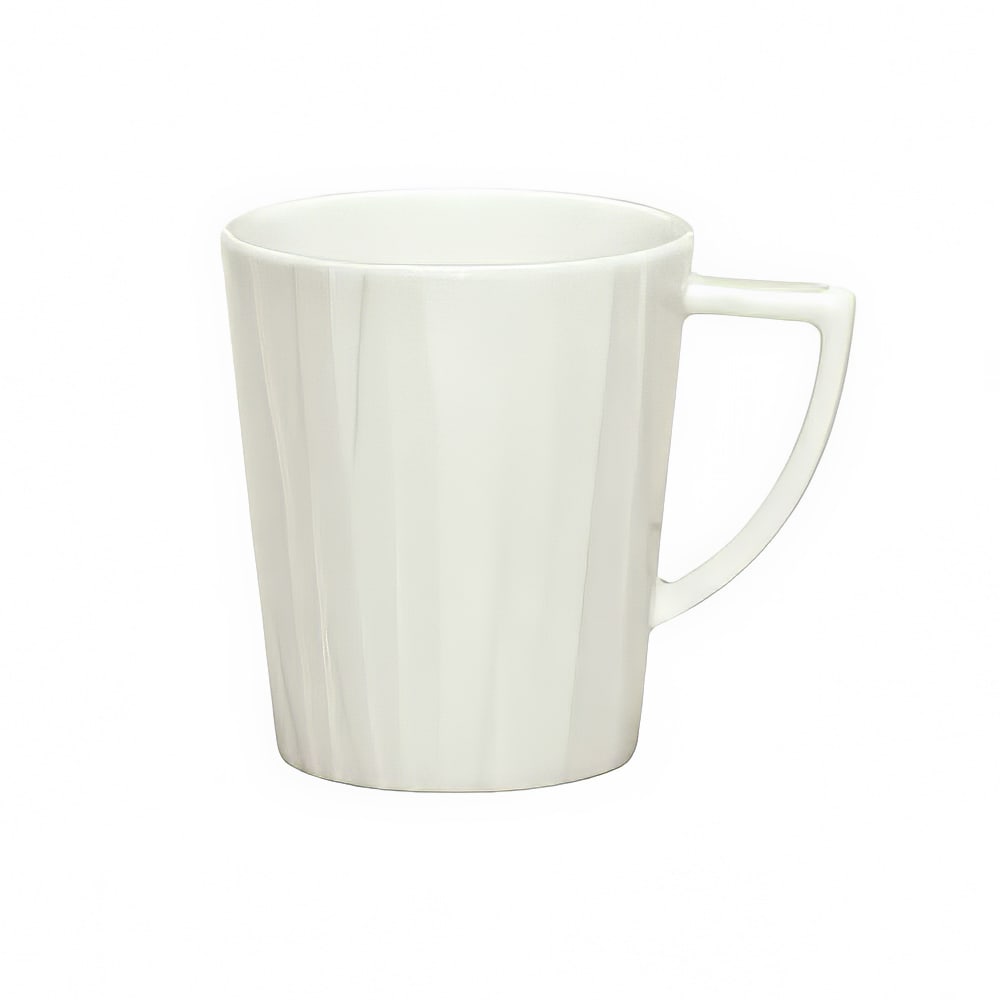 024-9365630 9 3/4 oz Porcelain Mug - Character Pattern, White