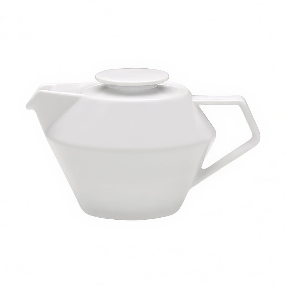 024-9404340 13 1/2 oz Connect Teapot - Porcelain, Continental White