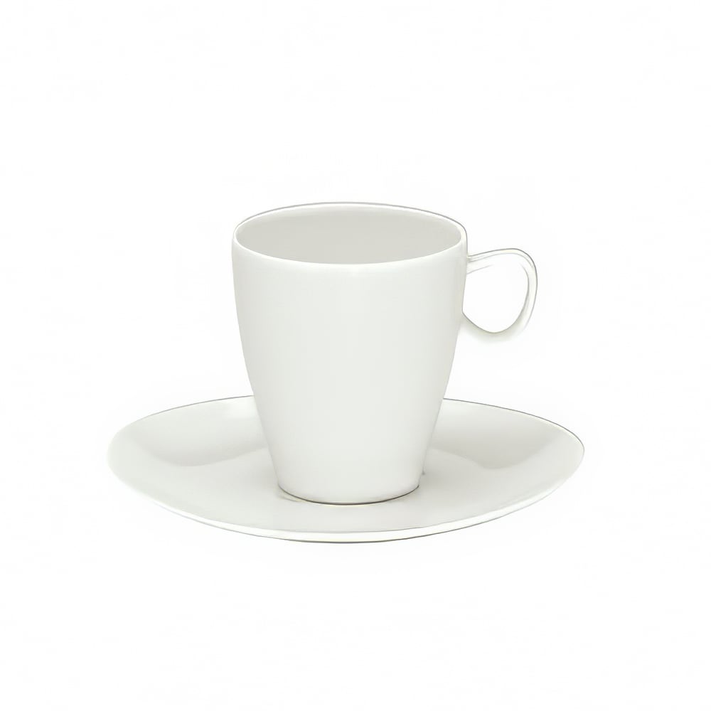 024-9396909 5 1/2" Round Saucer, Porcelain, Schonwald, Continental White