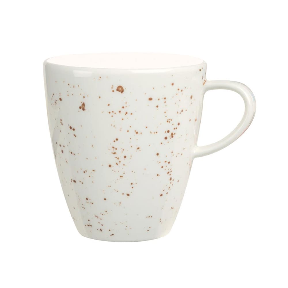 024-938527470255 8 oz Cup - Porcelain, Pottery Unique, White