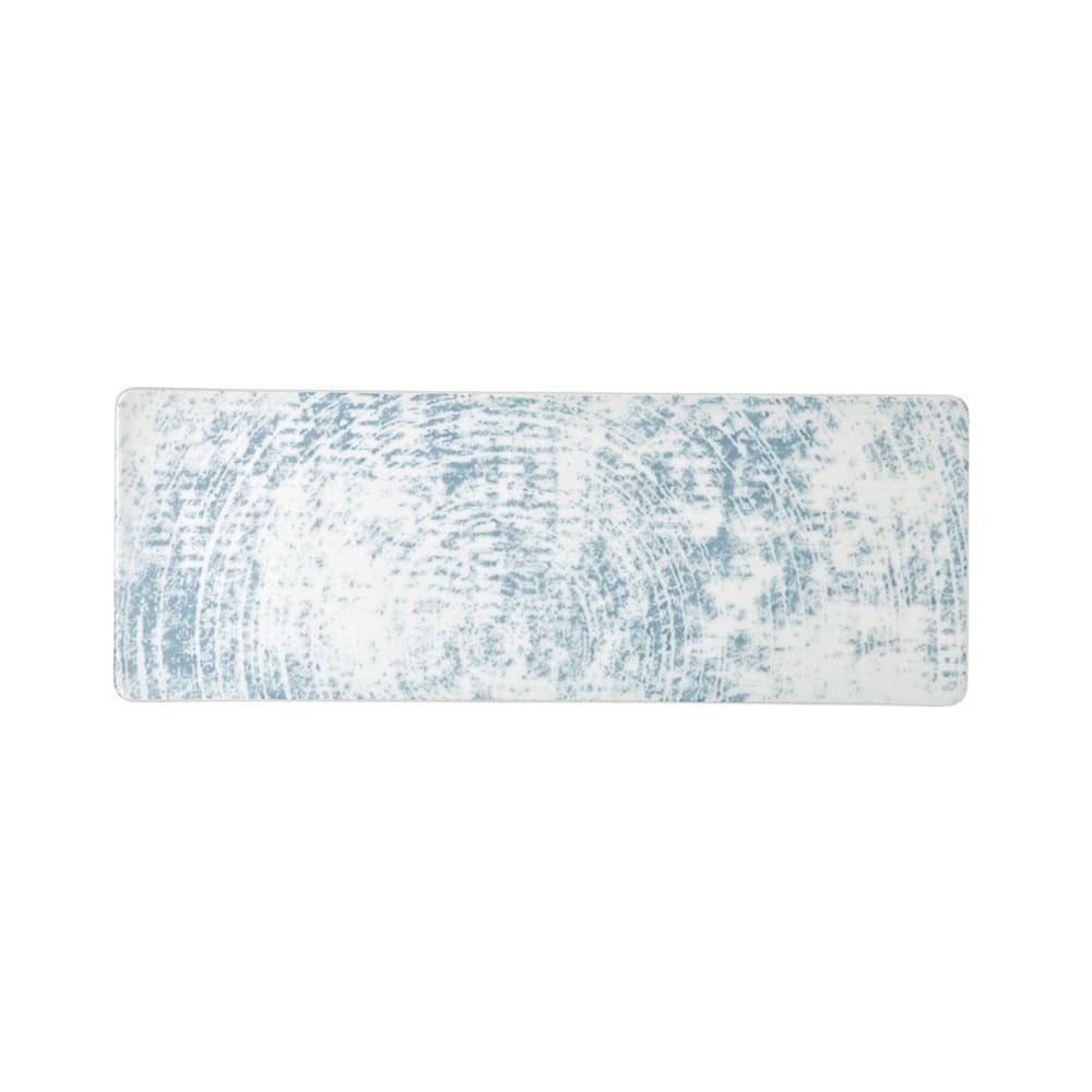 024-933263063072 Rectangular Shabby Chic Platter - 11 3/4" x 4 1/4", Porcelain, Structu...