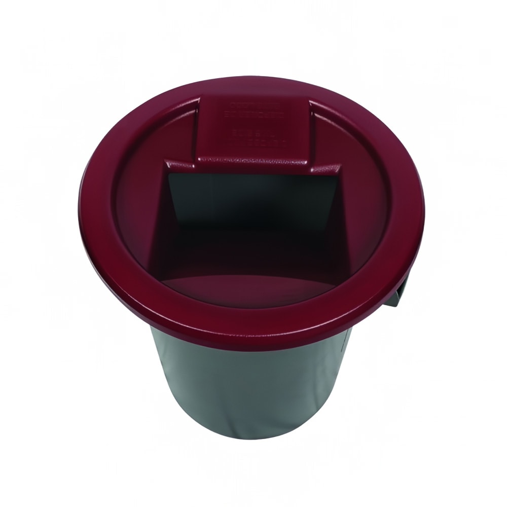 San Jamar KA3244 Flatware Retriever for 32 & 44 gal Round Can, Plastic