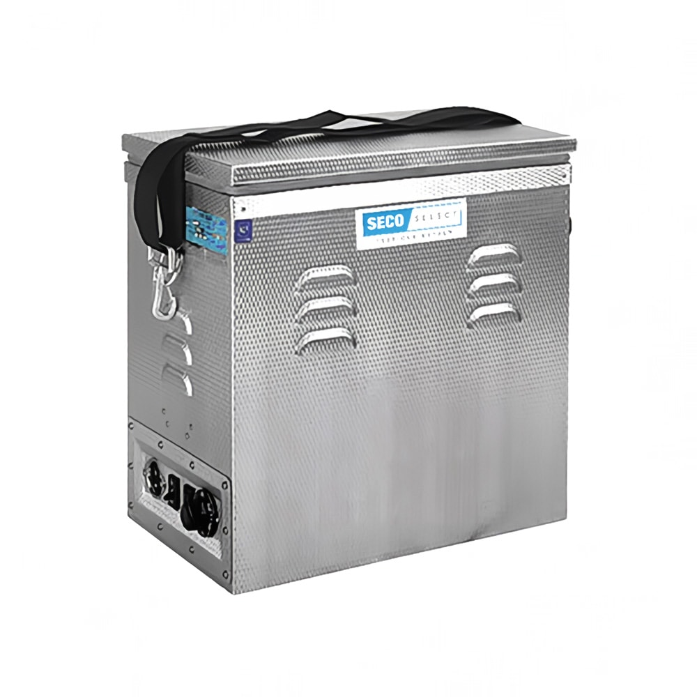 832-S1 60 Hot Dog Vending Hawker Box - Aluminum, 120v
