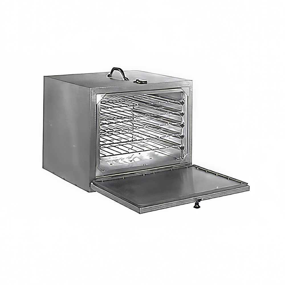 832-R4S Countertop Insulated Portable Heated Cabinet w/ (5) Shelves, Canned Fuel Heat