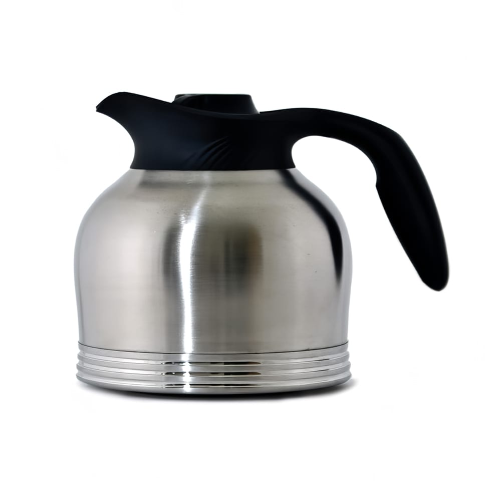 482-1000183000 64 oz Brew In Carafe w/ Vacuum Insulation, No Drip Lip, 7 1/2"