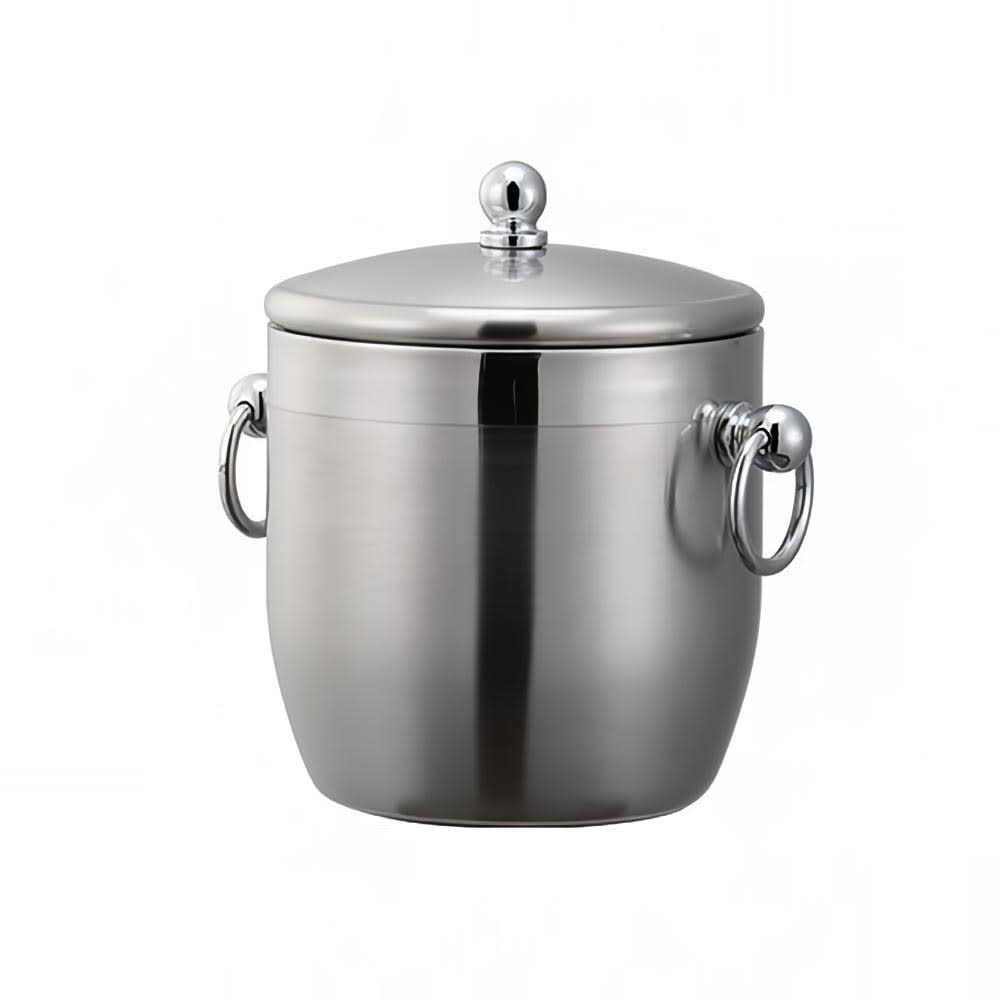 482-IB13BS 1 3/8 qt Ice Bucket - Stainless Steel, Silver