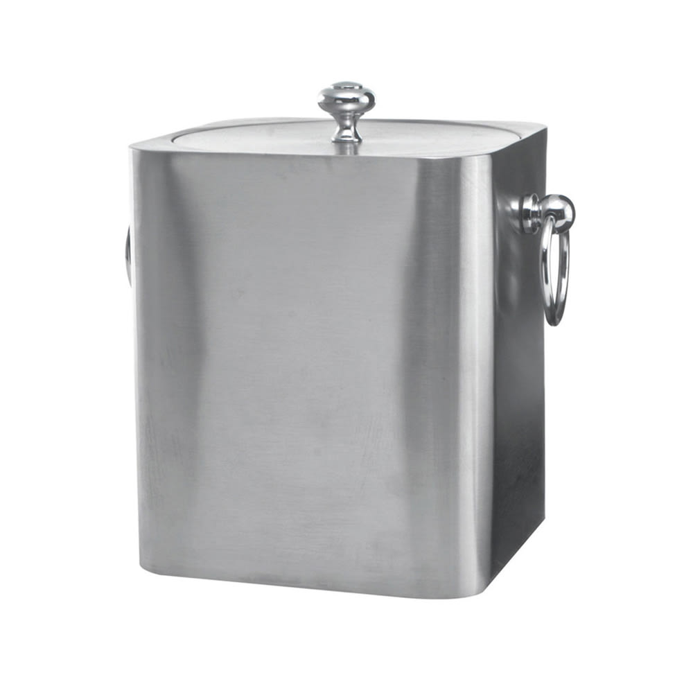 482-IBSQ3BS 3 3/16 qt Ice Bucket - Stainless Steel, Brushed Finish