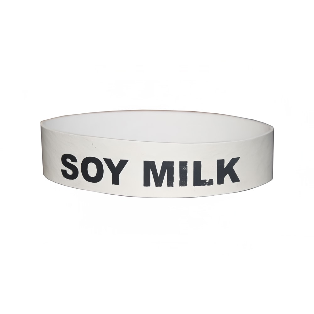 482-FBSOYMILK Flavorband Label, Soy Milk, Non-Toxic Rubber