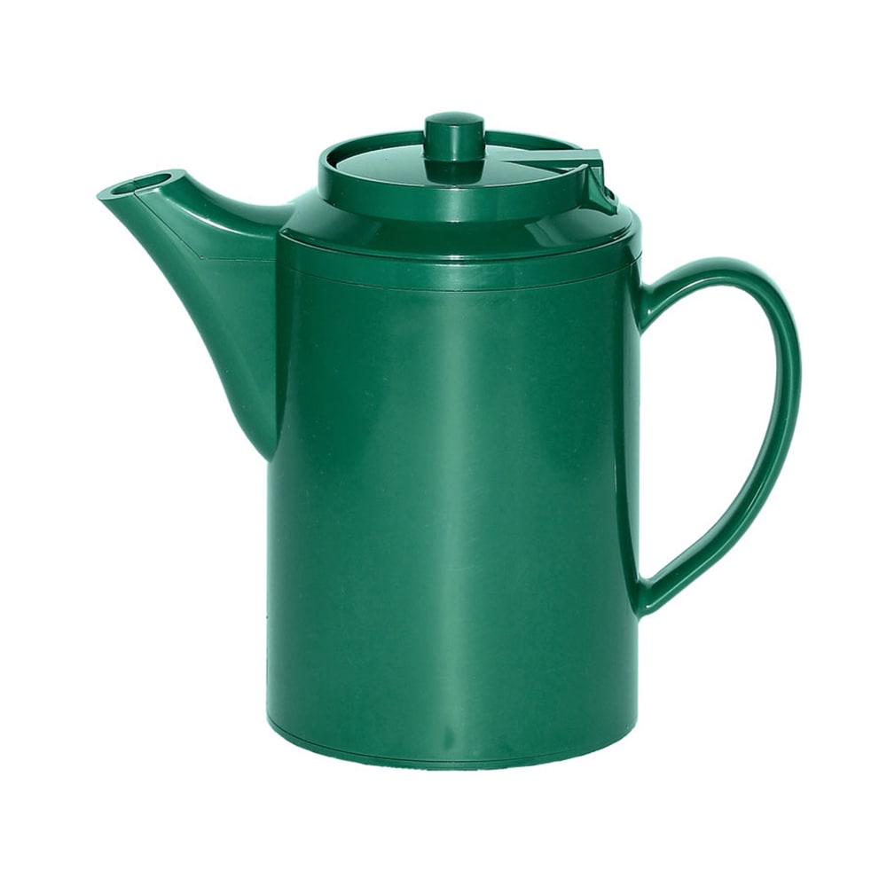 482-TS612FG 16 oz Dripless Teapot w/ Baffled Spout, Forest Green