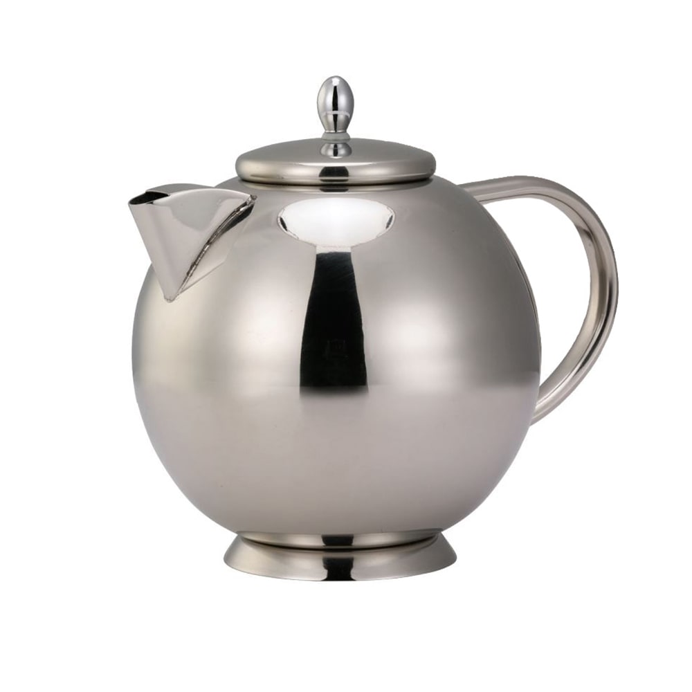 482-TT12SS 40 1/2 oz Stainless Steel Teapot, Polished