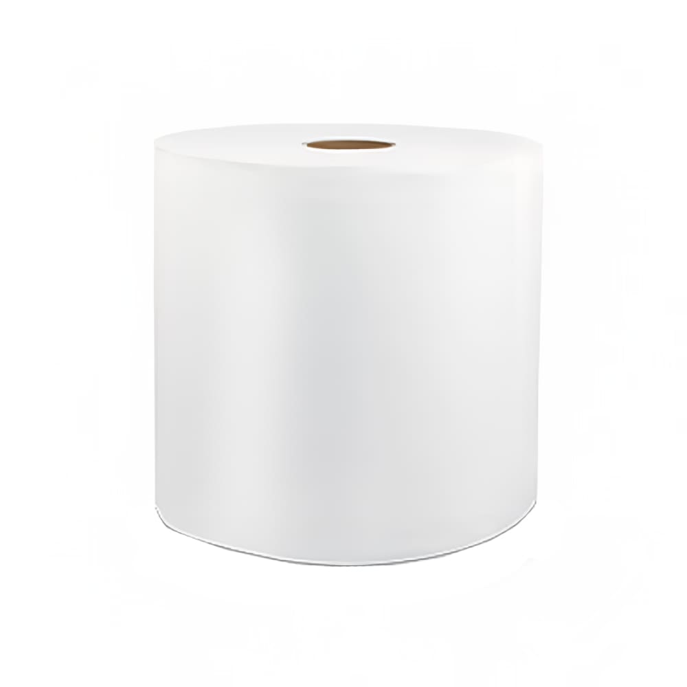 538-46529 800' Hard Wound Paper Towel Roll - 1 ply, White