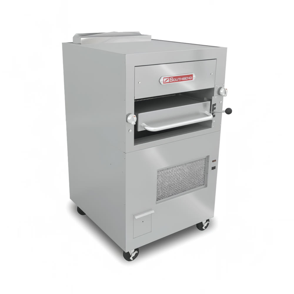348-170LP Free Standing 1" Infrared Deck-Type Broiler w/ Enclosed Base, Liquid Propane