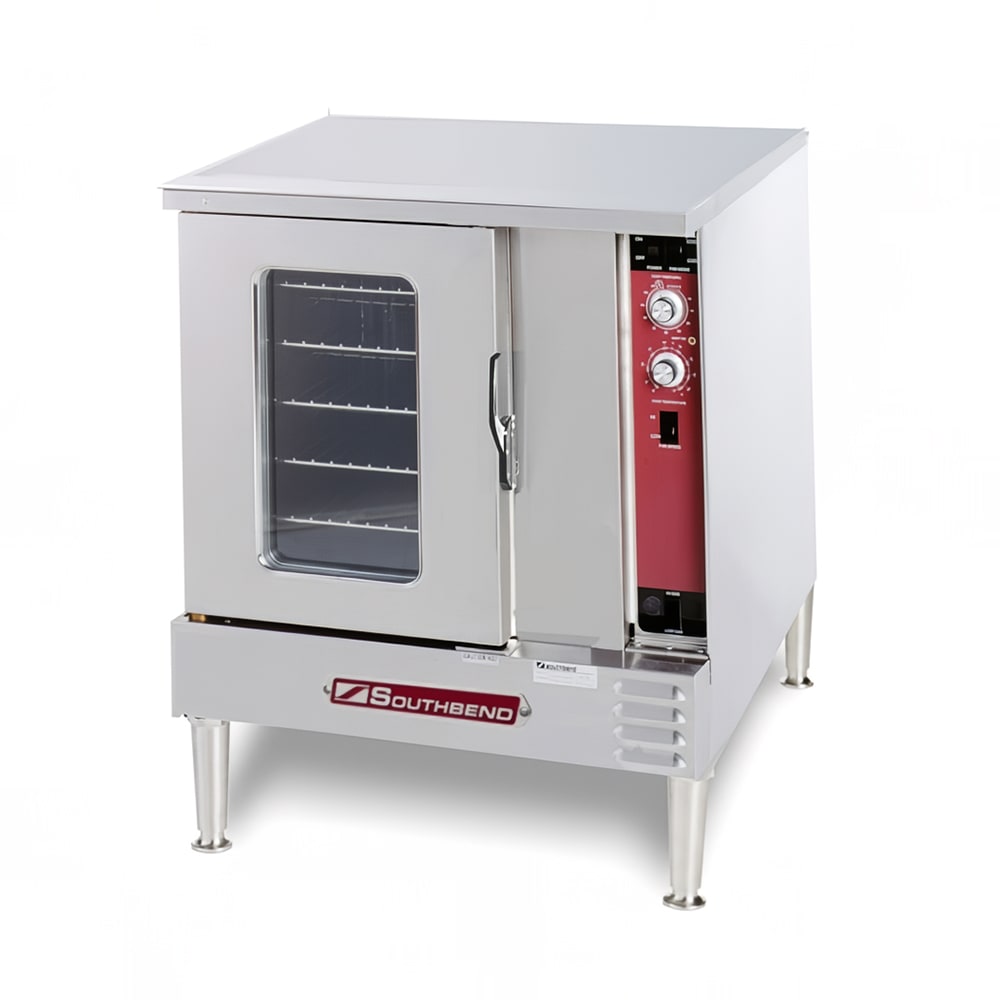 348-EH10SC2401 MarathonerGold Single Half Size Electric Convection Oven - 7.5 kW, 240v/1ph