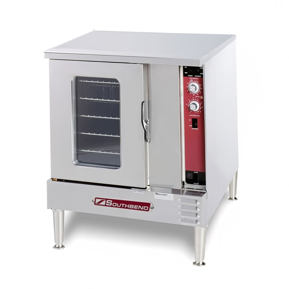 348-EH10SC2083 MarathonerGold Single Half Size Electric Convection Oven - 7.5 kW, 208v/3ph