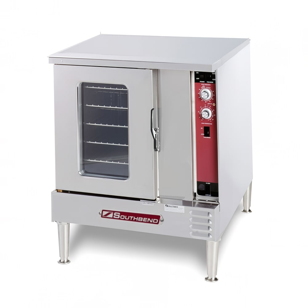 348-EH10SC2081 MarathonerGold Single Half Size Electric Convection Oven - 7.5 kW, 208v/1ph