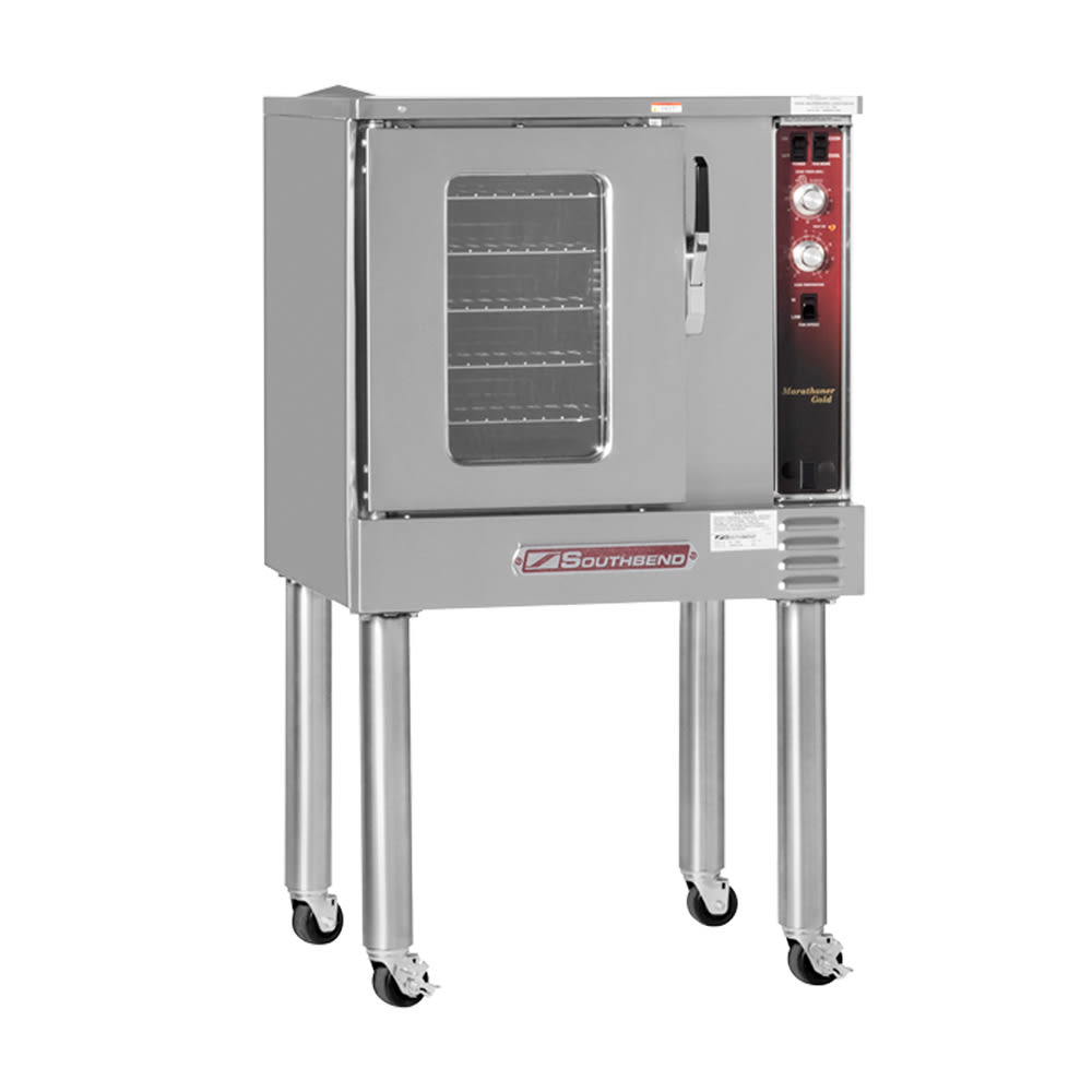 348-GH10SCLP MarathonerGold Single Half Size Liquid Propane Gas Convection Oven - 30,000 BTU