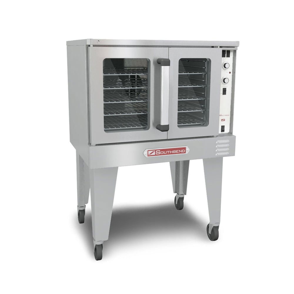 348-SLGS12SCLP SilverStar Single Full Size Liquid Propane Gas Convection Oven - 72,000 BTU