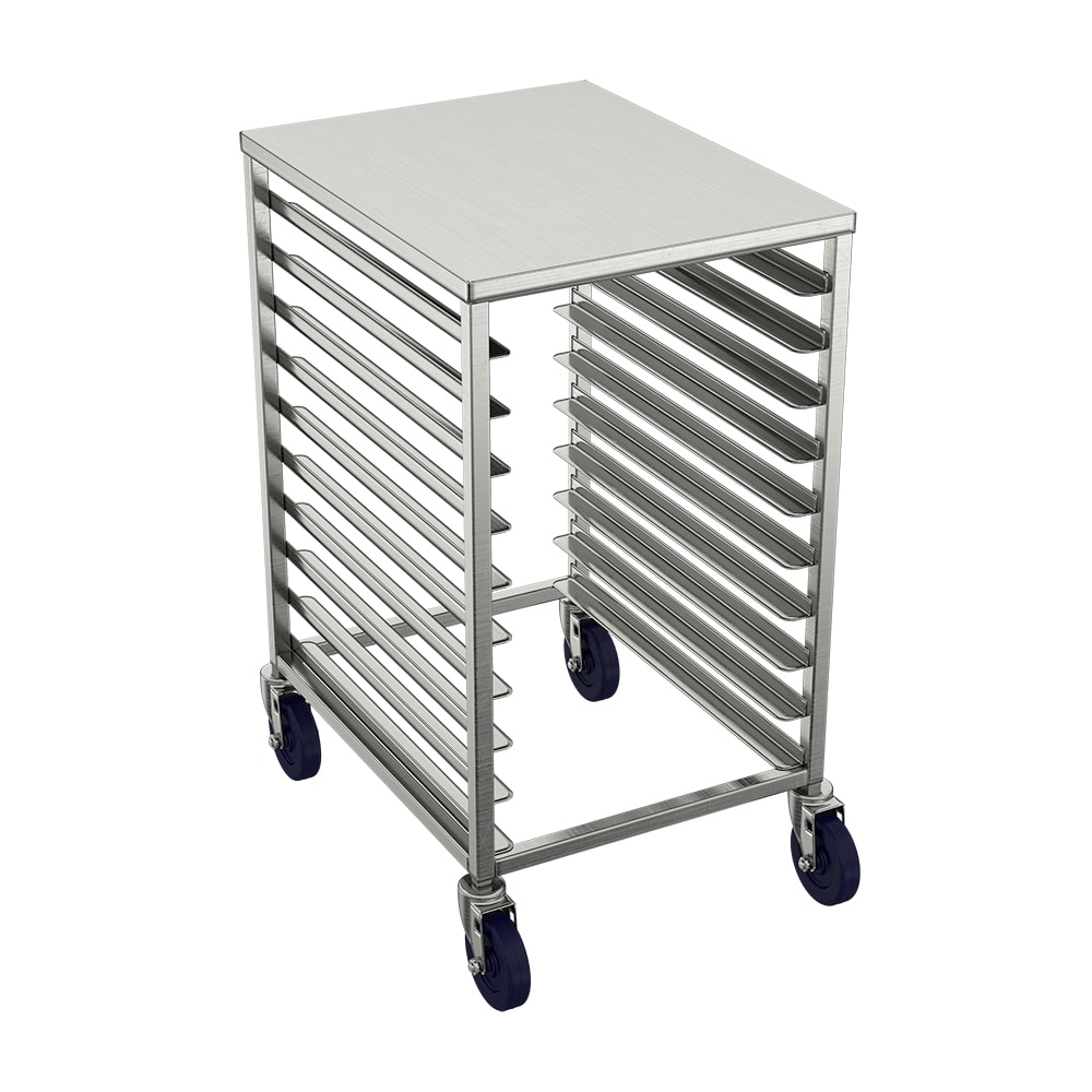 145-AL1810HSSTOP 21"W 10 Sheet Pan Rack w/ 3" Bottom Load Slides