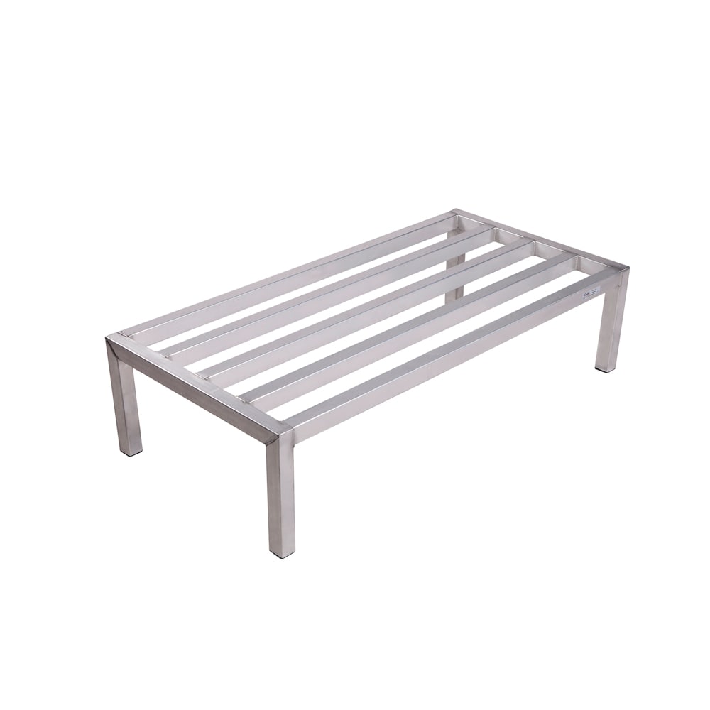 145-ALSQ33824 36" Stationary Dunnage Rack w/ 3000 lb Capacity, Aluminum