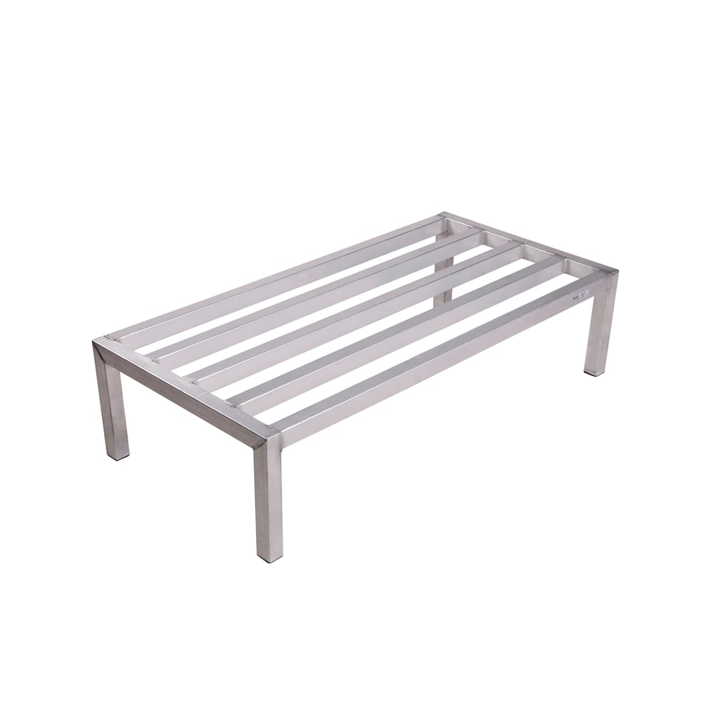 145-ALSQ51220 60" Stationary Dunnage Rack w/ 2500 lb Capacity, Aluminum