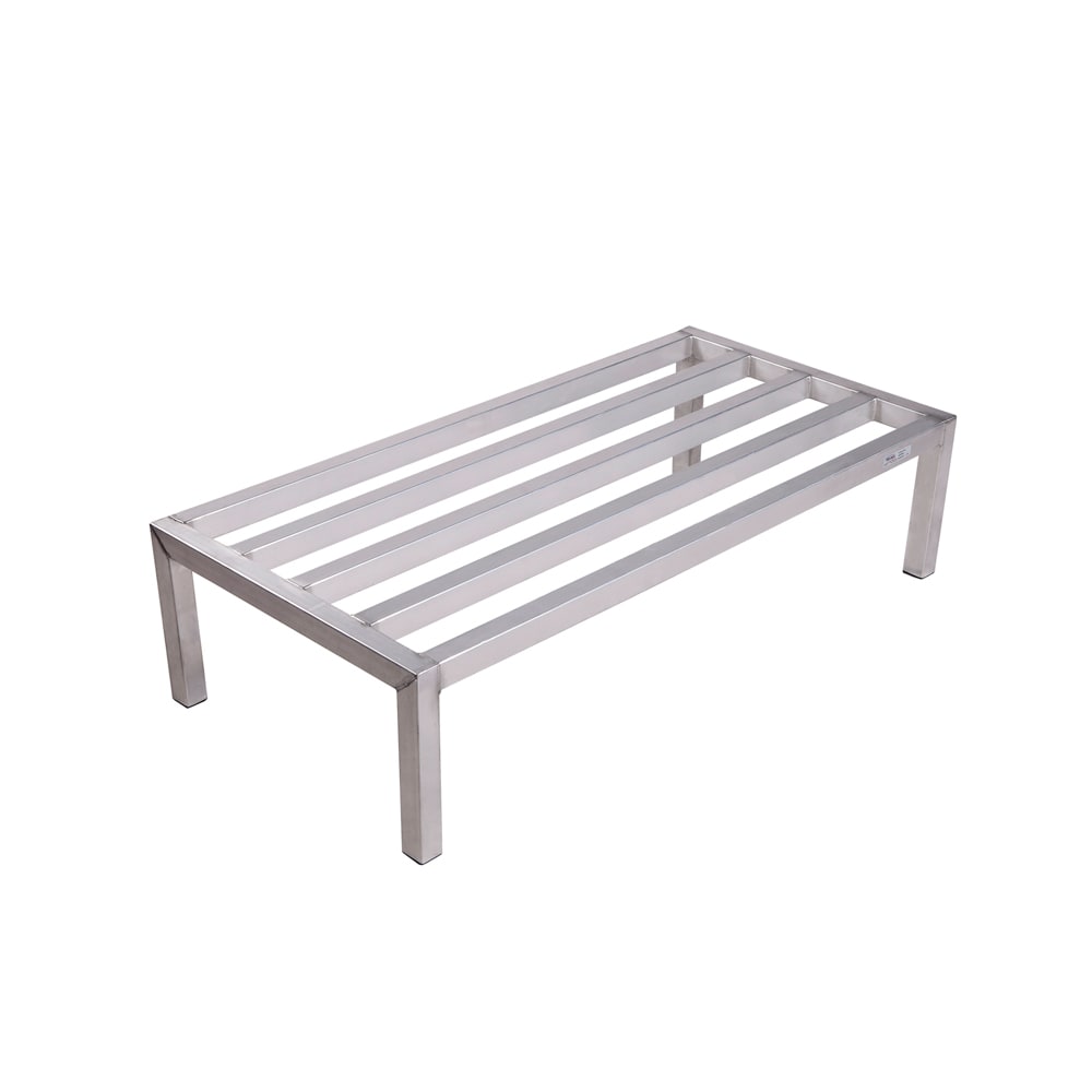 145-ALSQ44820 48" Stationary Dunnage Rack w/ 2500 lb Capacity, Aluminum