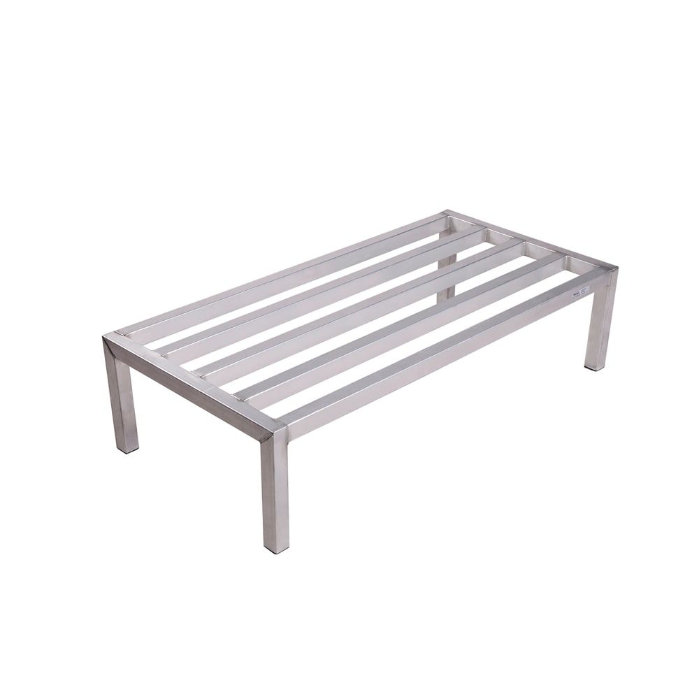 145-ALSQ51224 60" Stationary Dunnage Rack w/ 2000 lb Capacity, Aluminum