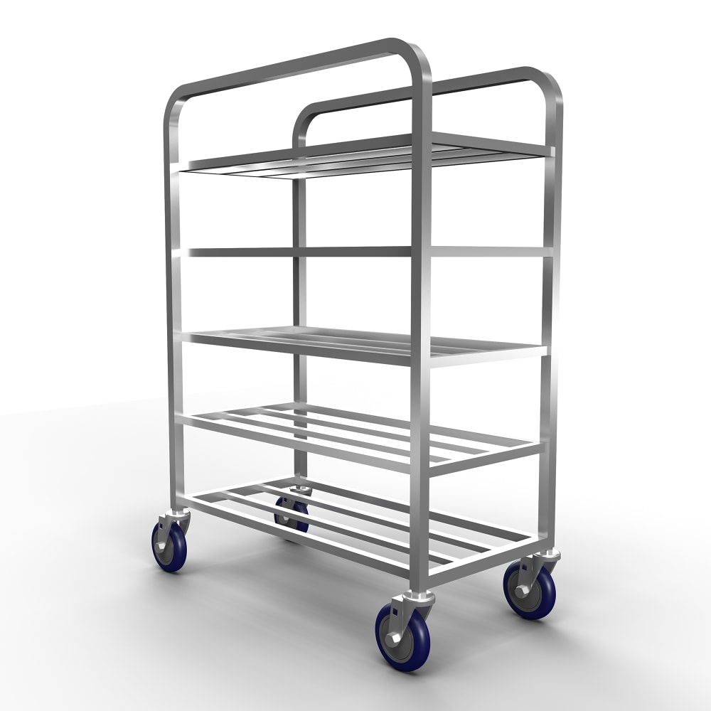 145-UNAL5WEG 16"W 5 Sheet/Tub Pan Rack w/ Bottom Load Slides