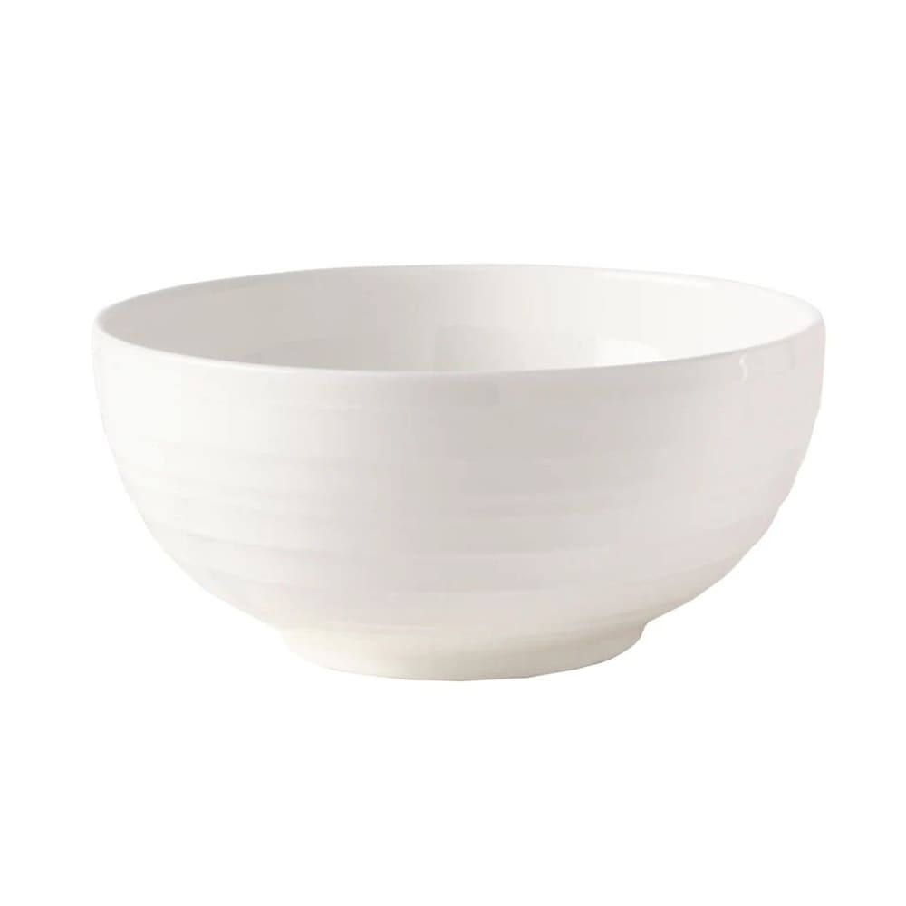 106-5308897 26 oz Round Melinda Bowl - Bone China, White