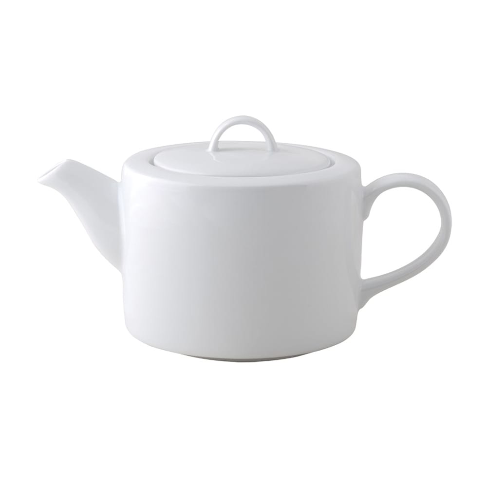 106-5321102 14 4/5 oz Galleria Teapot - Porcelain, White