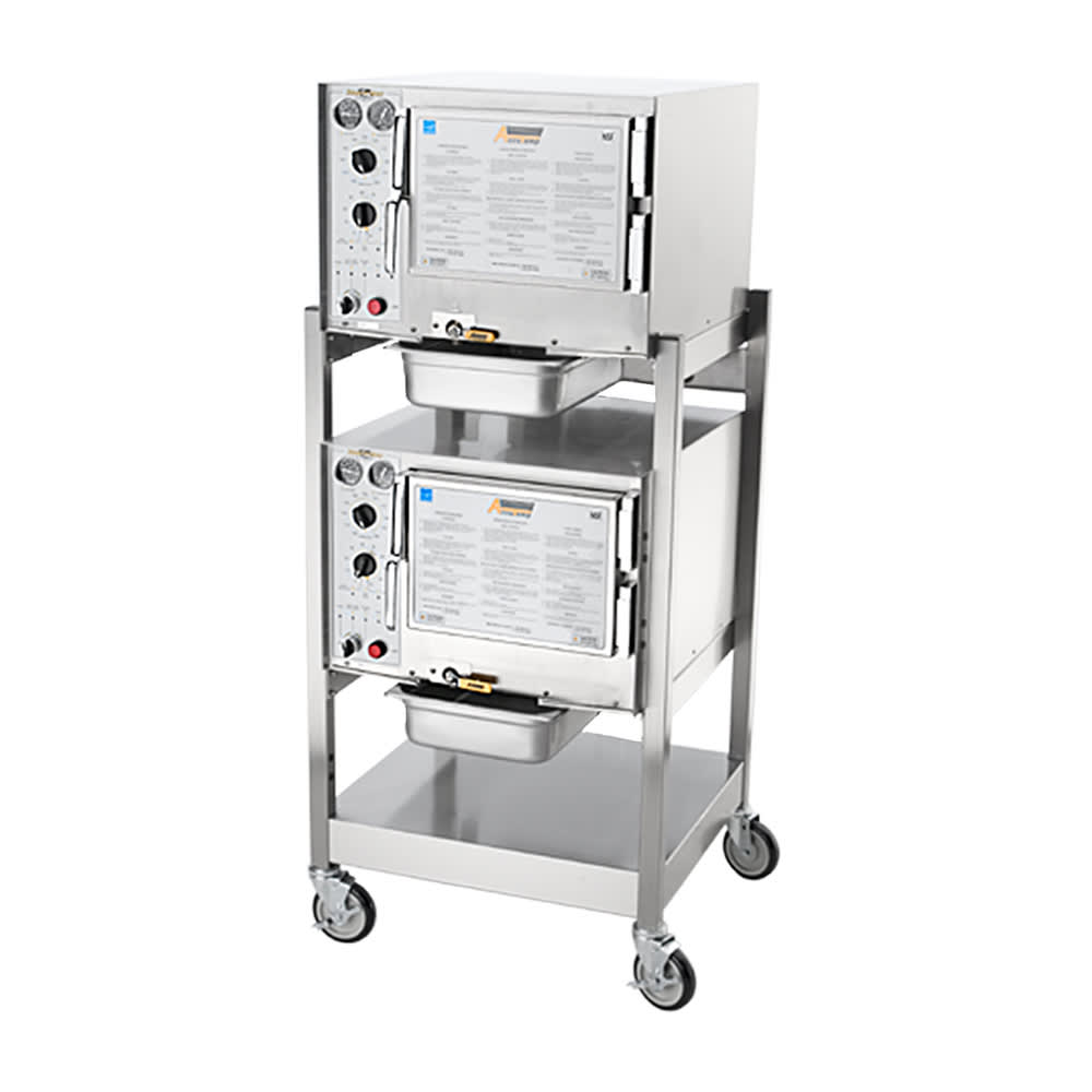 087-S32401D060DBL (6) Pan Convection Steamer - Stand, Holding Capabilty, 240v/1ph