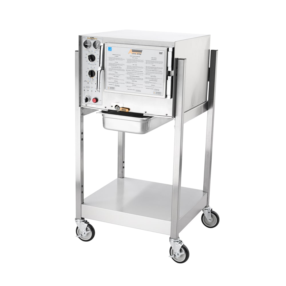 087-S32401D060SGL 3 Pan Convection Steamer - Stand, Holding Capability, 240v/1ph