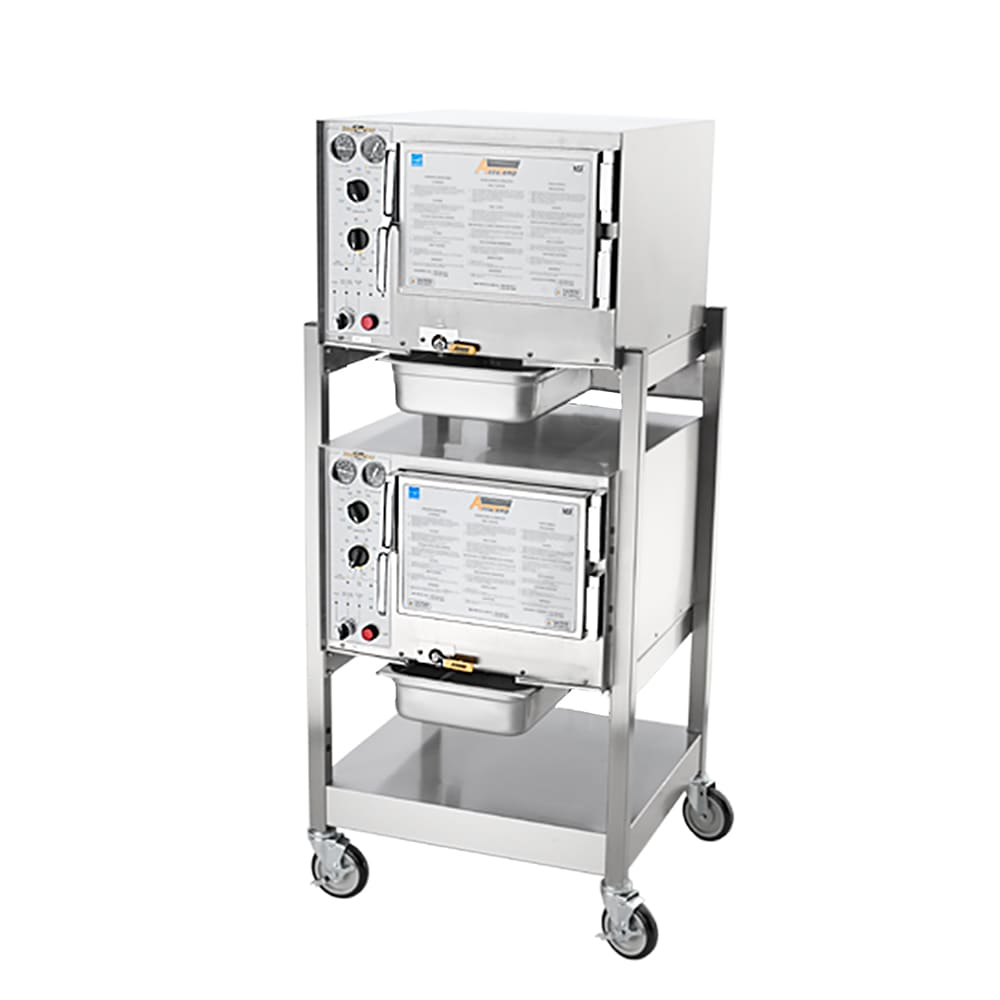 087-S34803D110DBL (6) Pan Convection Steamer - Stand, Holding Capabilty, 480v/3ph