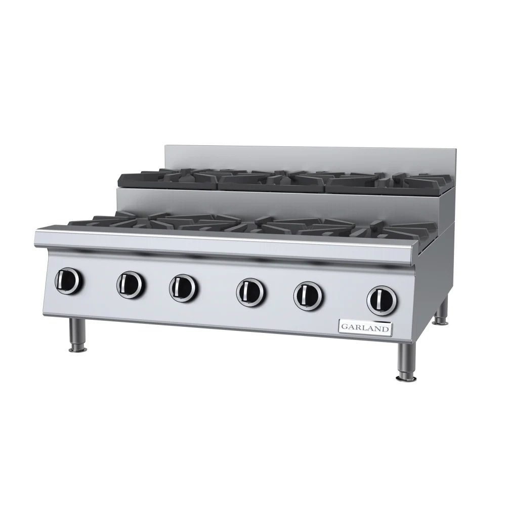 451-GTOG36SU6LP 36" Gas Hotplate w/ (6) Burners & Manual Controls, Liquid Propane 