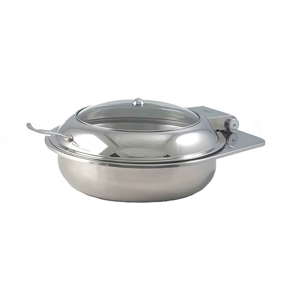 315-2172637 6 qt Induction Chafer - Clear View Top, Stainless