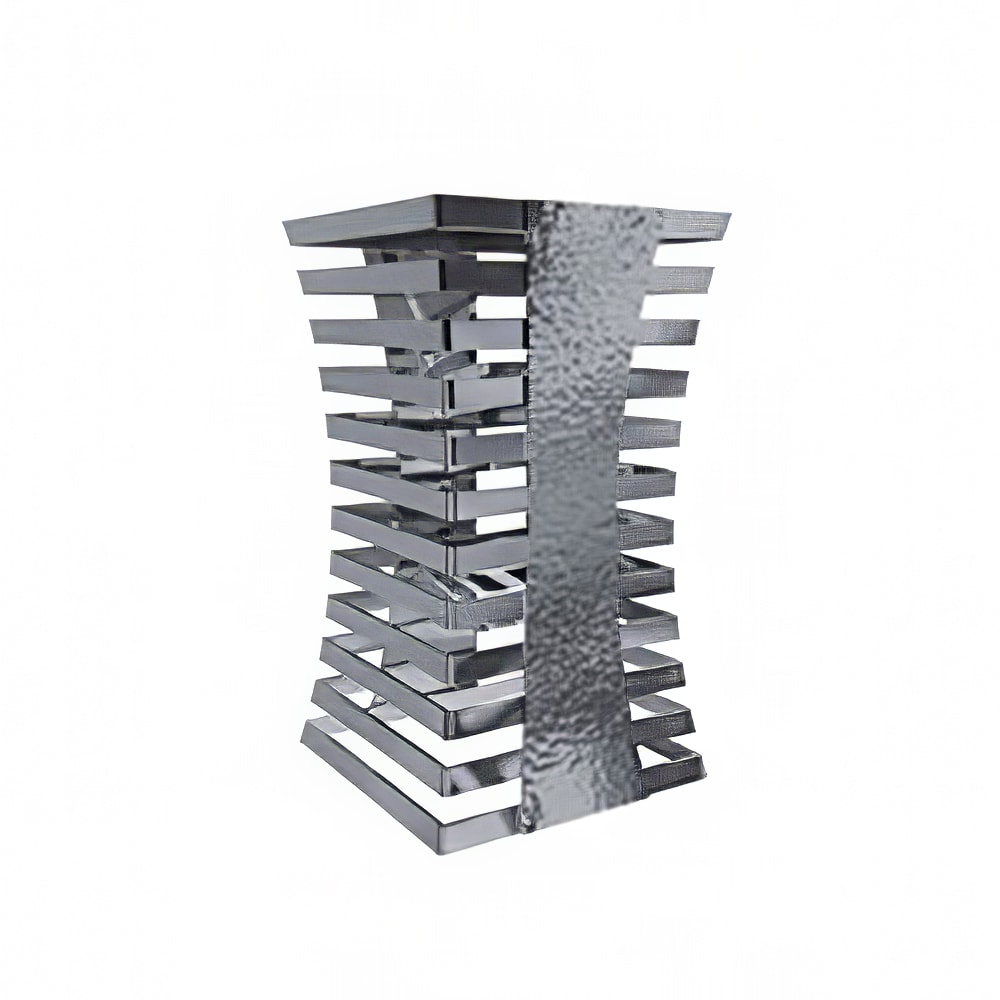 315-XC1122 Multi Level Tower Display - 13 3/4" x 8 1/2", Stainless