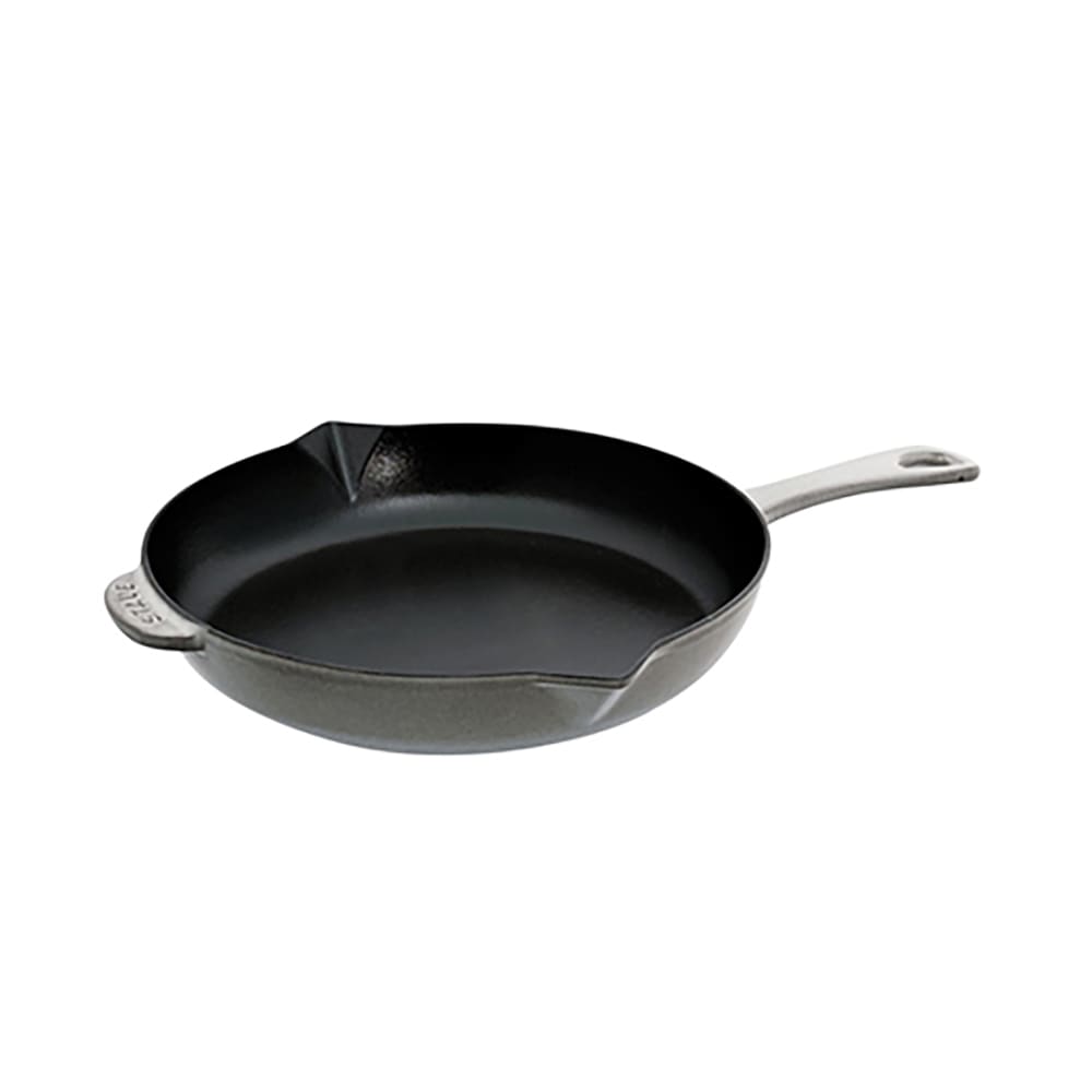STAUB Cast Iron Enameled Frying Pan Skillet - Thumbnail 3