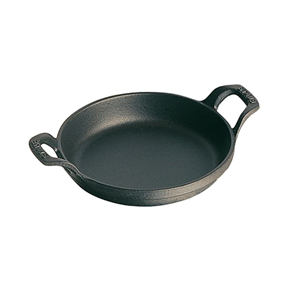 103-1301623 6" Round Roasting Dish w/ .50-qt Capacity & Enamel Coated Cast Iron,