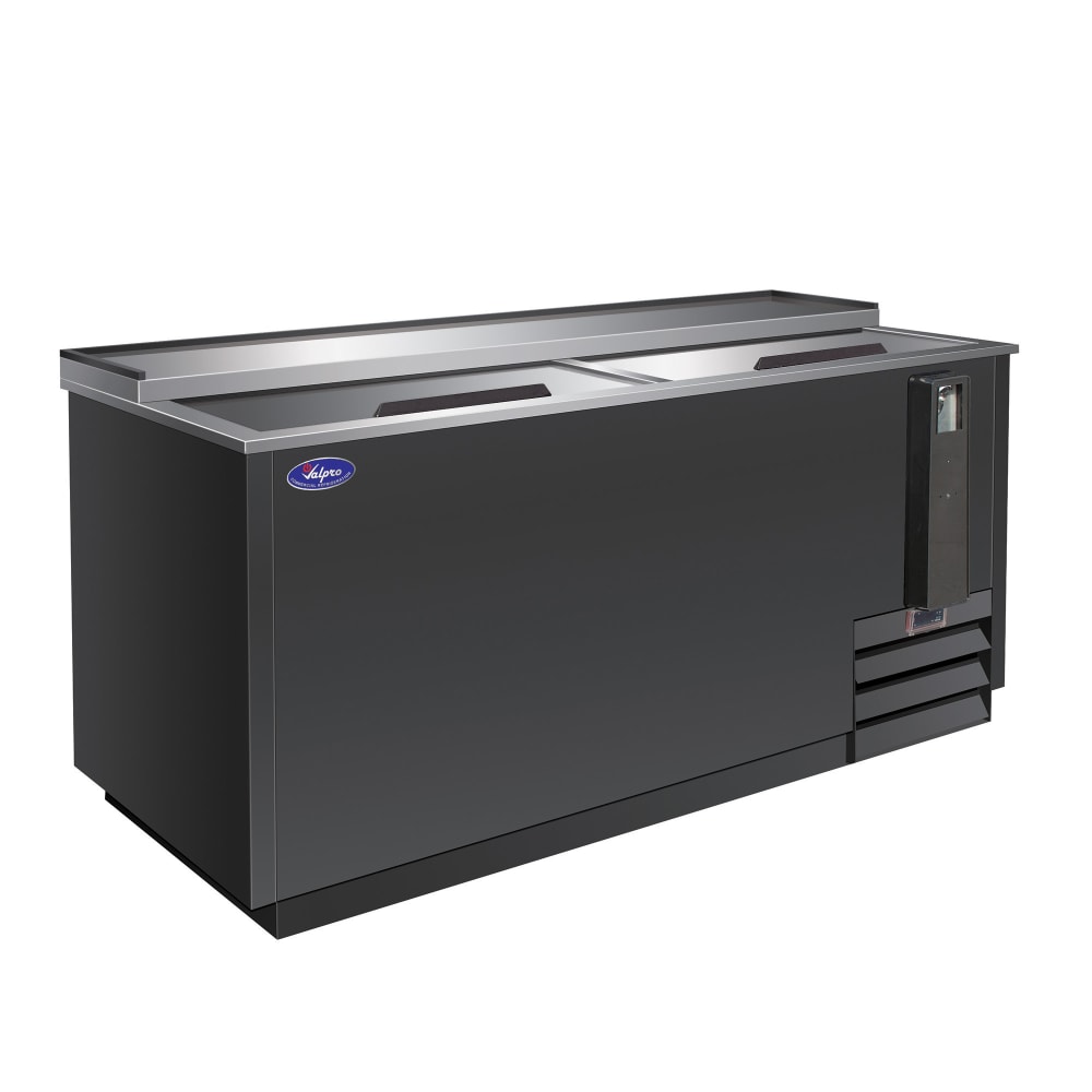 970-VPB50 50" Forced Air Bottle Cooler - Holds (432) 12 oz Bottles, Lid Locks, 115v