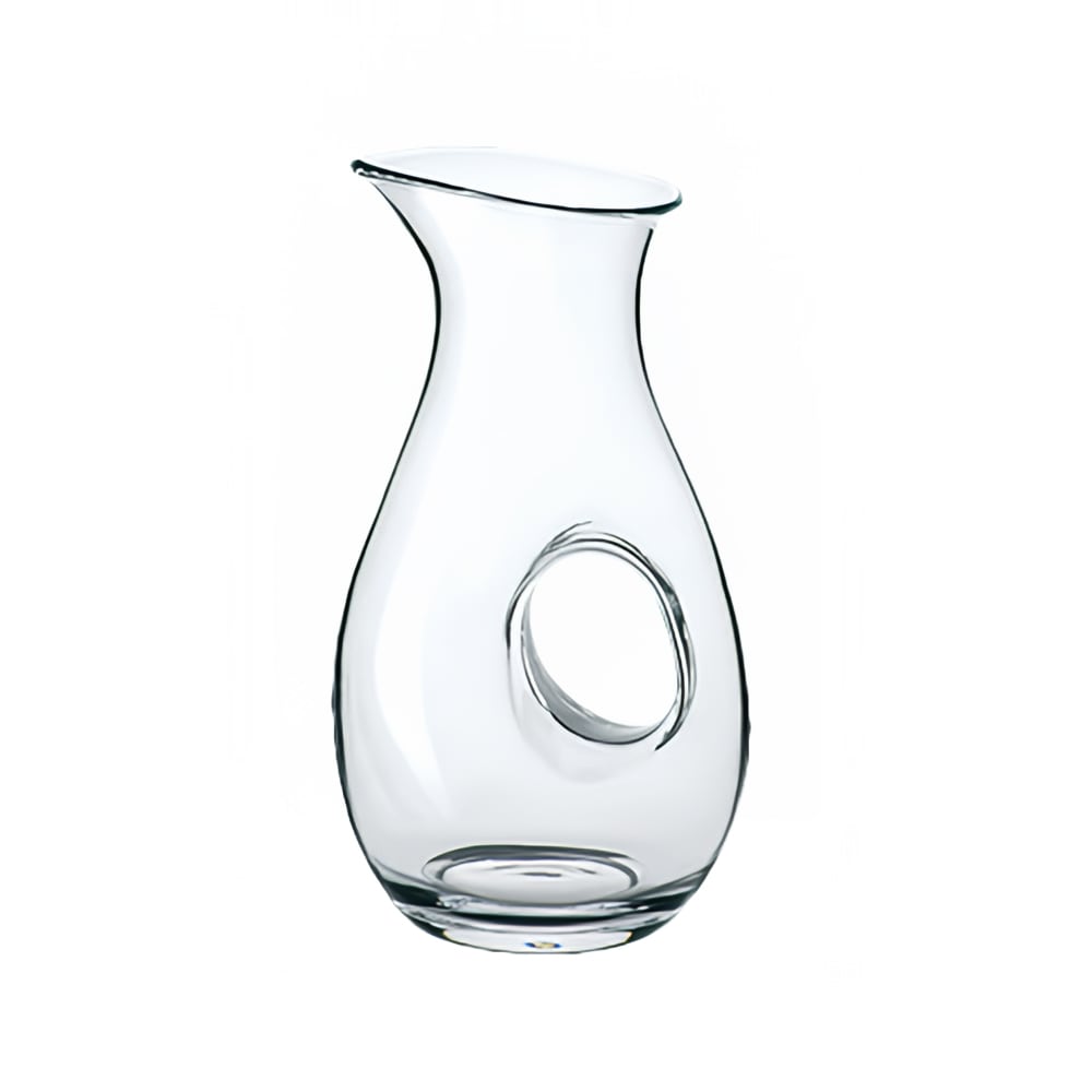 706-4910Q001 50 1/3 oz Handled Carafe - Crystal, Clear