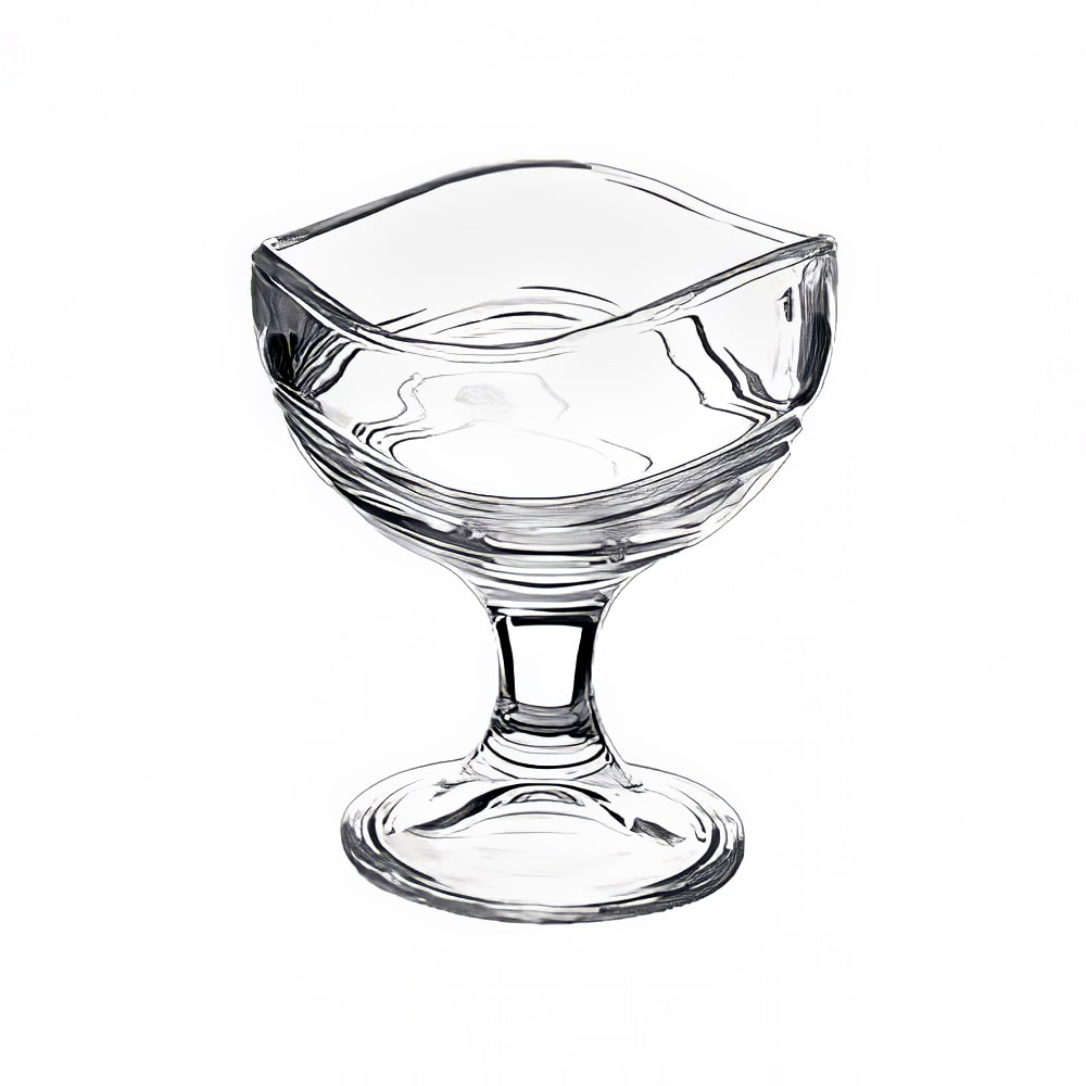 706-4947Q441 6 oz Acapulco Dessert Dish - Glass, Clear