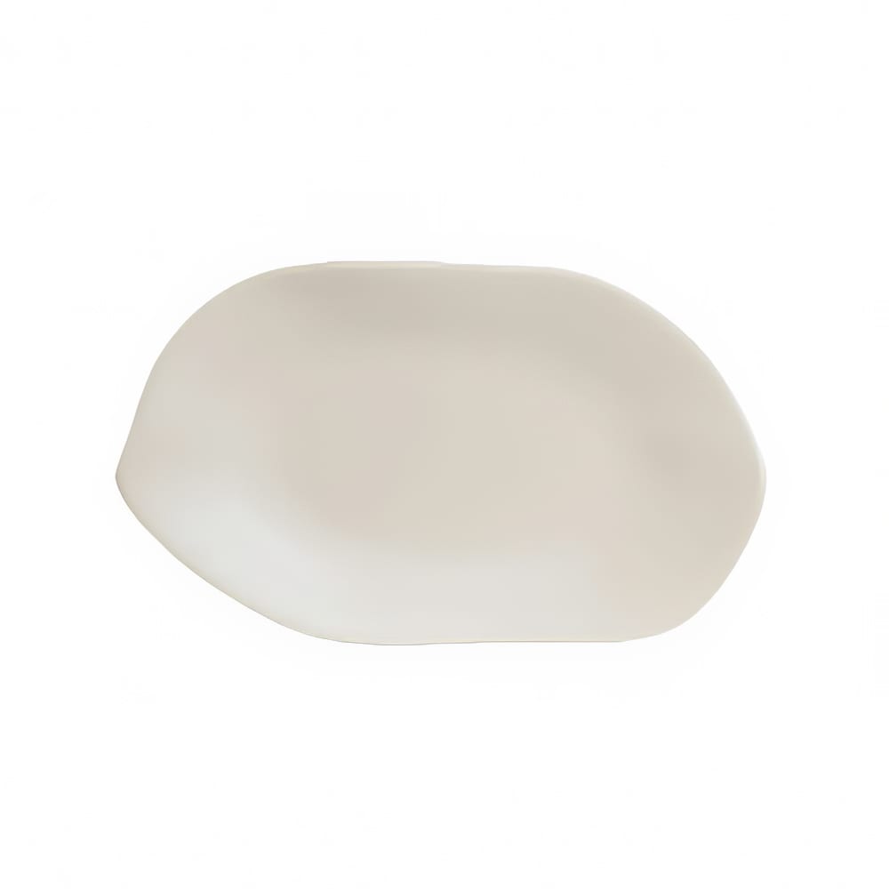 706-7002DD022 7" x 4 1/4"Oval Delfin Platter - Melamine, Marisol Sandshell
