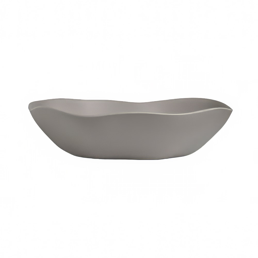 706-7006DD032 17 qt Oval Melamine Salad Bowl, Marisol Driftwood