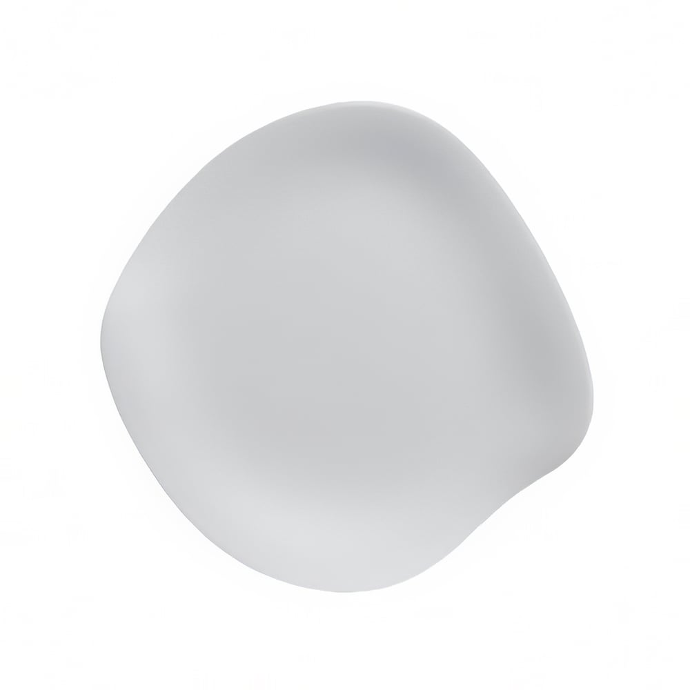 706-7008DD030 8 1/4" Round Melamine Appetizer Plate, Marisol White