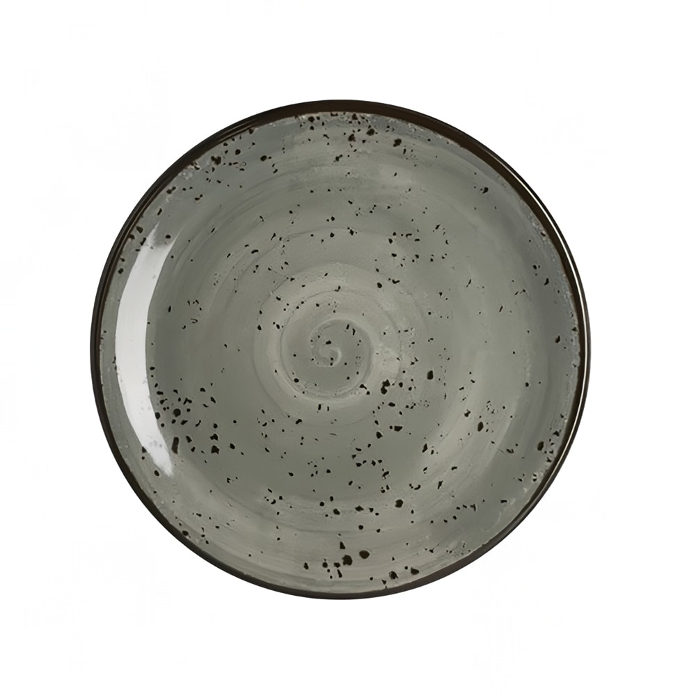 706-7065MM305 6" Round Melamine Plate, Urban Smoke