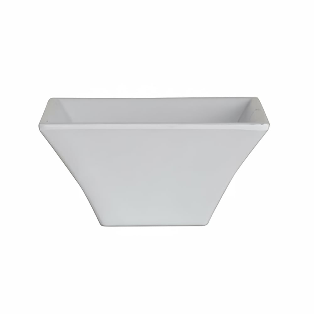 706-7064MM206 7 oz Square Melamine Bowl, Polar White