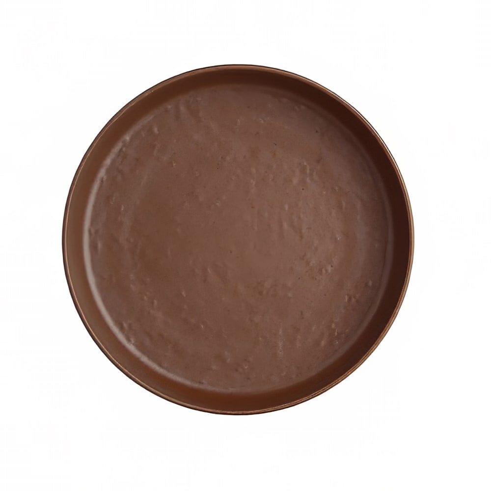 706-7180TM506 8" Round Melamine Plate, Redwood