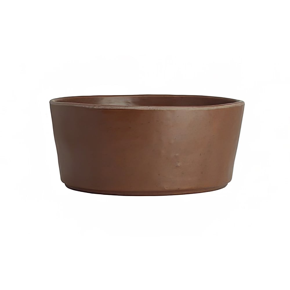 706-7180TM518 17 1/2 oz Round Melamine Bowl, Redwood