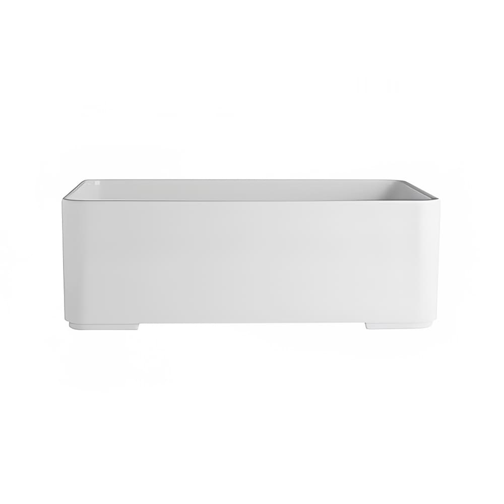 706-7185TM600 Melamine Bento Box - 10 1/2" x 7 1/8" x 3 1/2"