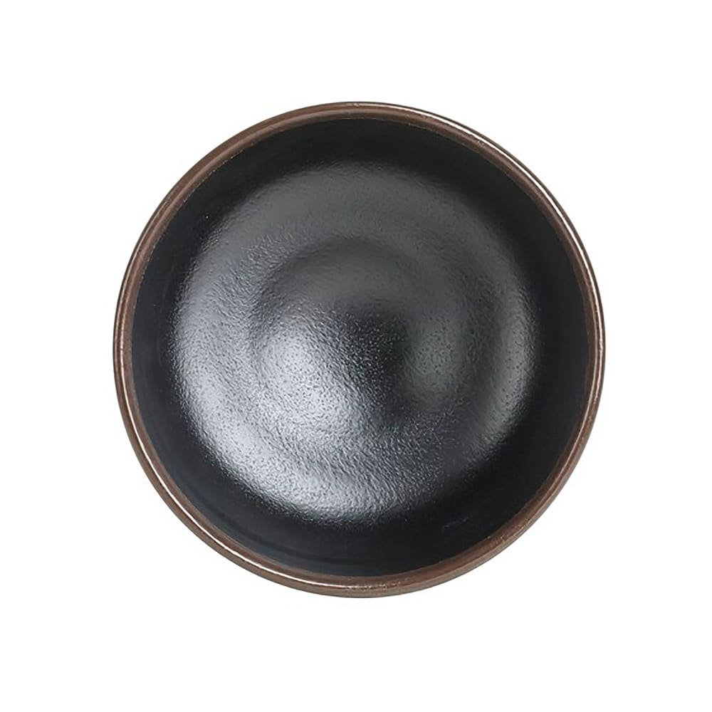 706-7199TM001 18 1/2 oz Round Melamine Bowl, Grey Stone