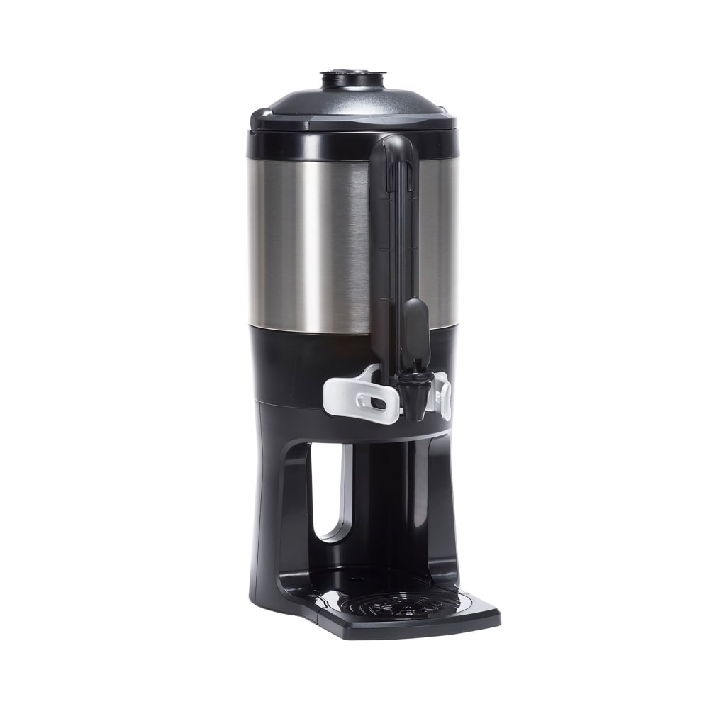021-440500200 5 7/10 Liter Thermal Gravity Server w/ Base & Drip Tray, Stainless Steel Liner